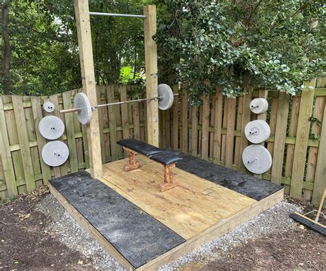 Outdoor Weightlifting Platform 9 Steps With Pictures Instructables