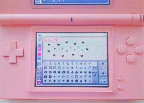 Pink Nintendo Ds Aesthetic Pintrest ☽sofia☾ Pink