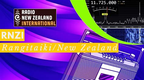 Radio New Zealand International Rangitaikinova Zelândia Youtube