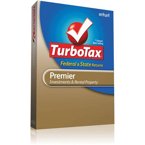 Intuit TurboTax Premier Plus E File 2012 CD ROM 420459 B H