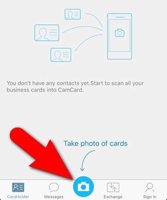 Camcard lets you easily scan business cards and store their contact information on your smartphone. How to Scan Business Cards into Your iPhone's Contact List