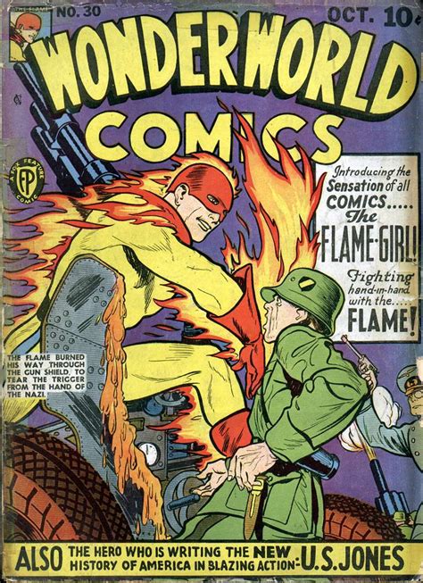 Wonderworld Comics 30 Fox Feature Syndicate Vintage Comics Vintage