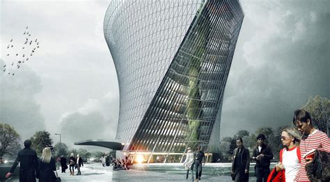 Flying Garden Tower By Coop Himmelblau A As Architecture