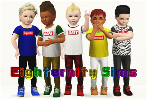 My Sims 3 Blog New Clothing For Toddlers By Eighternity