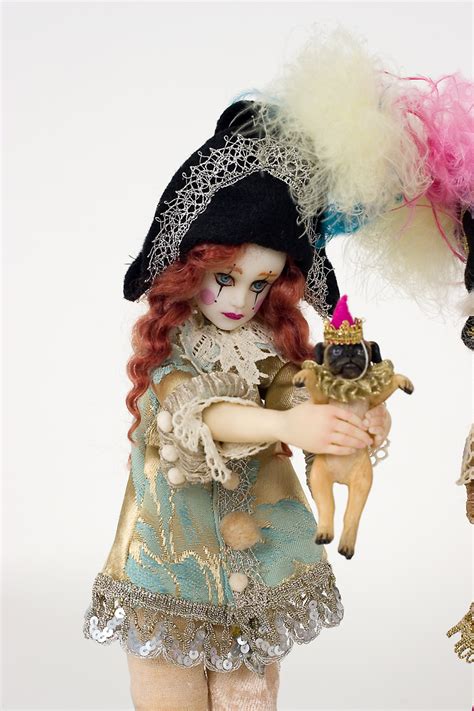 Surprise Polymer Clay One Of A Kind Art Doll By Nicole West