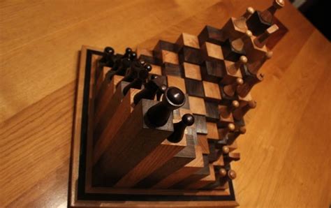 Maybe you would like to learn more about one of these? DIY: 3D chess board by Andy Philip is a different take on the game