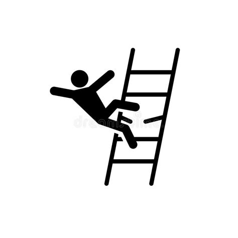 1 Falling Ladder Man Free Stock Photos Stockfreeimages