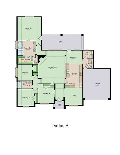 Dallas Floor Plan