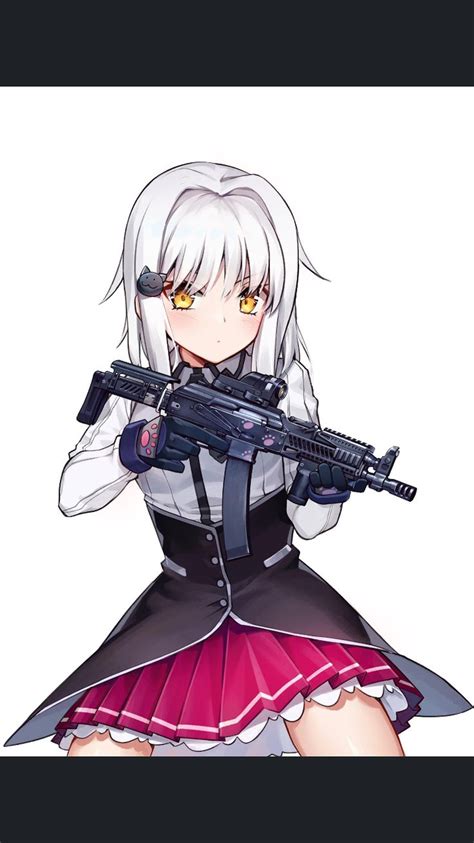 Pin On Anime Girl With Guns