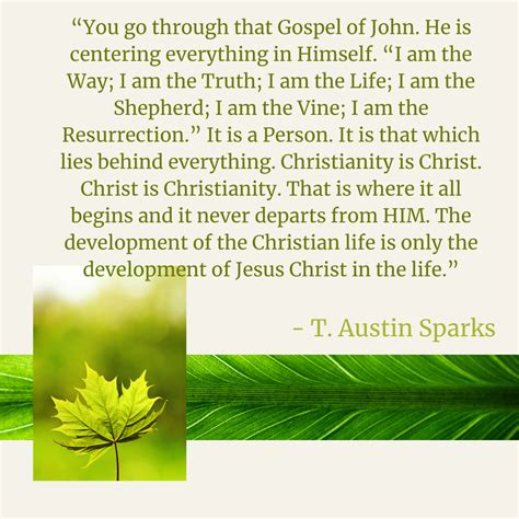 Various Authors Christ Centered Quotes