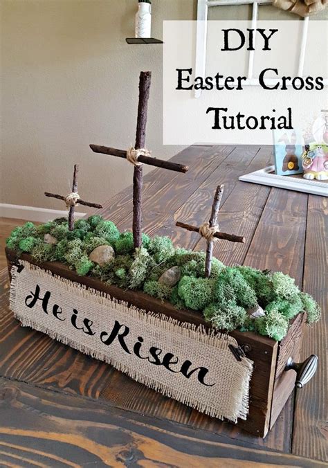 Use these creative outdoor easter decorating ideas to add joy to your. How to Make a Wooden Cross for Beautiful Decor - Leap of ...