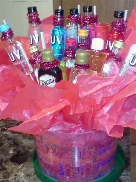 You can custom design a gift basket for your children's teachers, your children, parents, coworkers, husband, wife, friend, your boo, your bae lol whomever you choose!.heyyy luvs! Shot basket I made for my brother's Christmas present! was ...