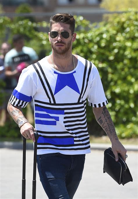 Football Players Style Sergio Ramos Fashionable