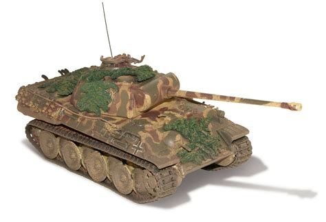 Corgi Diecast Military Panther Tank 1st Ss Panzer Division Cc60208 For