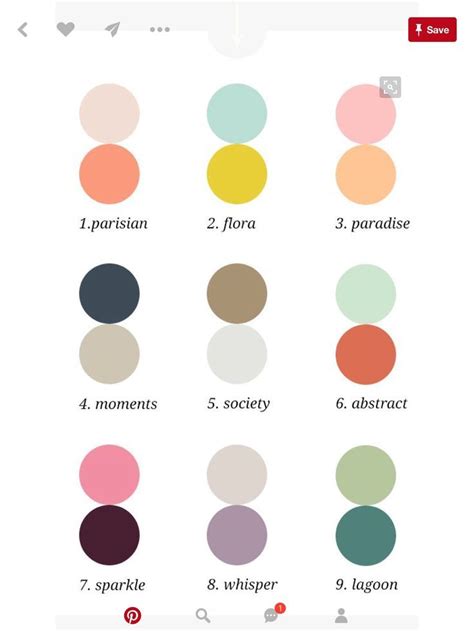 Colour Schemes With Only 2 Colours In Palette Inspirasi Warna Skema