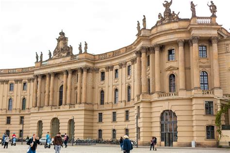 Historic Building Of Humboldt University In Berlin Architecture Of