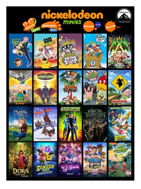 Nickelodeon Movies By Gikesmanners1995 On Deviantart