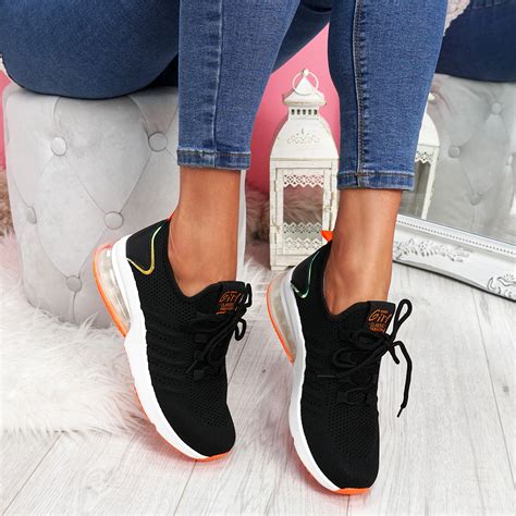WOMENS LADIES LACE UP SPORT CHUNKY TRAINERS PARTY WOMEN SNEAKERS SHOES ...