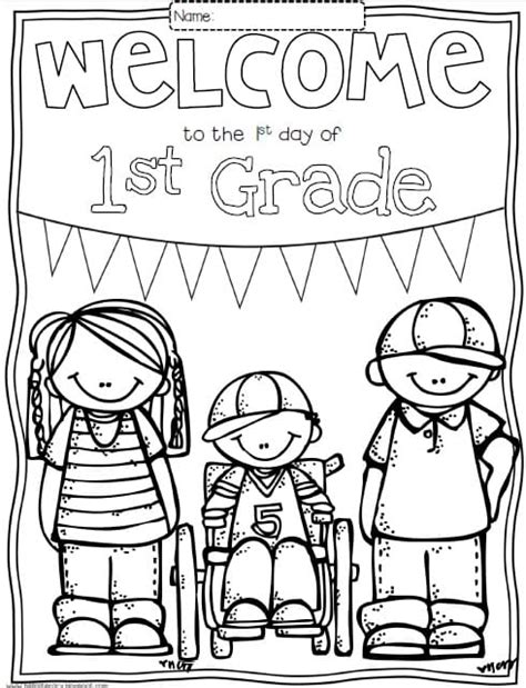First Day of First Grade