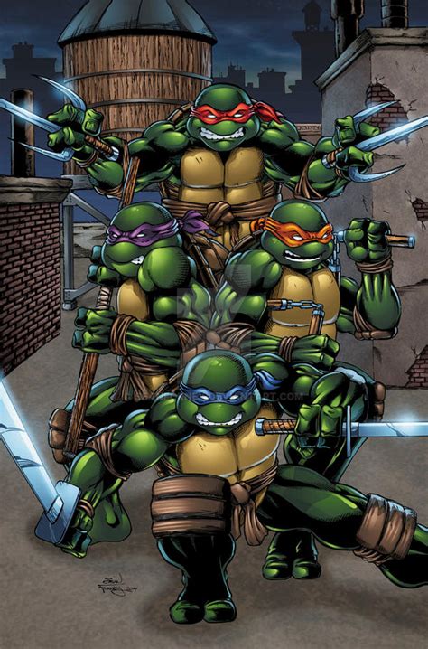Teenage Mutant Ninja Turtles Colors By Seanforney On Deviantart