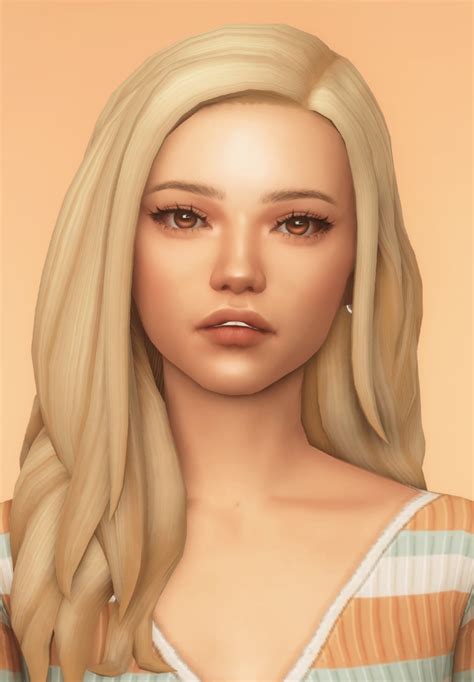 Ramona Hair Dogsill On Patreon Sims Hair Sims 4 Characters Sims 4