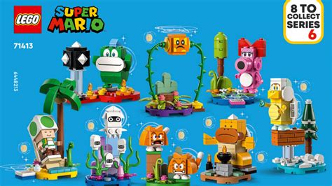 Lego Super Mario 66749 Character Packs Series 6 Bundle