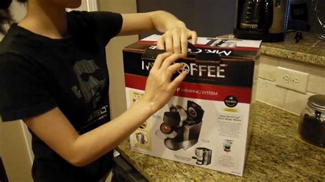 Mr Coffee K Cup Single Serve Coffee Brewer Unboxing Bvmc Kg2 Youtube