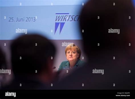 Die Vorsitzende Der Cdu Deutschlands Bundeskanzlerin Dr Angela Merkel