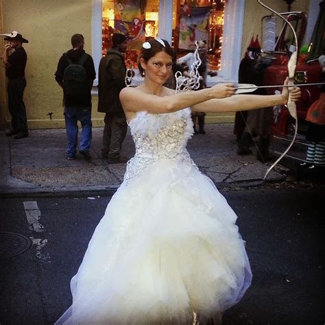 Katniss Everdeen Catching Fire Wedding Dress Halloween Costume Winners Hunger Games Costume