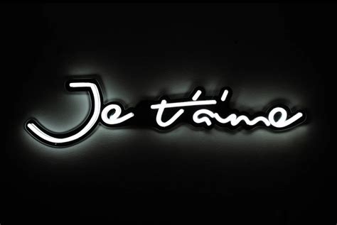 Jetaime Neon Sign The Pretty Prop Shop Wedding And Event Hire