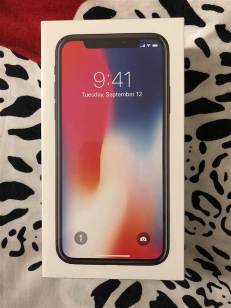 Brand New Sealed Apple Iphone X 256gb With Bill By Aws Store Inc
