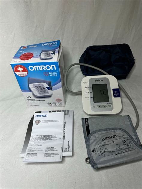 Omron M3 Comfort Oberarm Blutdruckmessgerät Kaufen Auf Ricardo