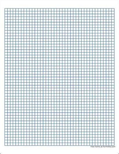 Free Graph Paper 5 Millimeter Heavy Blue From Formville