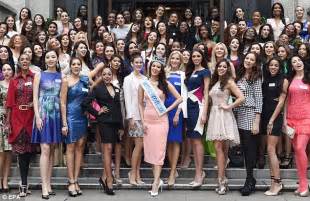 Miss World 2014 Contestants Assemble In London Daily