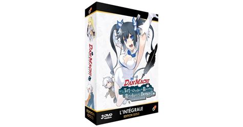Danmachi Familia Myth Int Grale Edition Gold Coffret Dvd Anime Store Fr