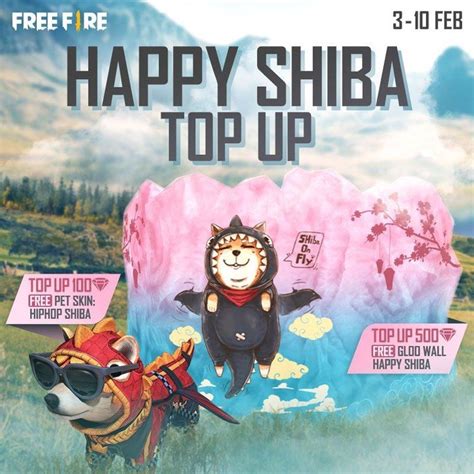 Plus, you can participate in luck royale and diamond spin to obtain various unique character skins, weapon skins, weapon upgrades and even cosmetics. Garena Free Fire: Claim FREE Rewards In The Happy Shiba ...
