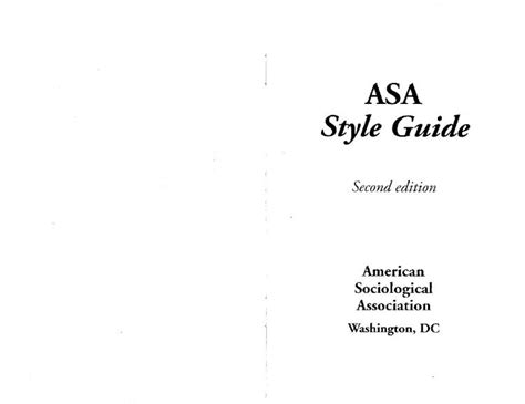 Pdf Asa Style Guide Dokumentips