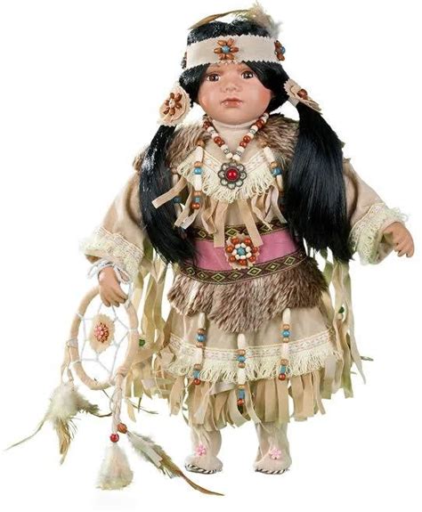 16 inch native american kinnex dolls