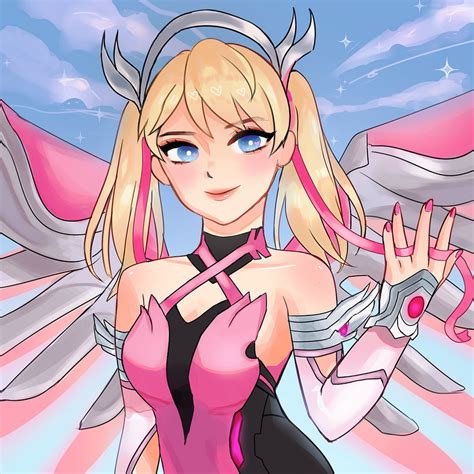 Pink Mercy By Claudiantly On Deviantart