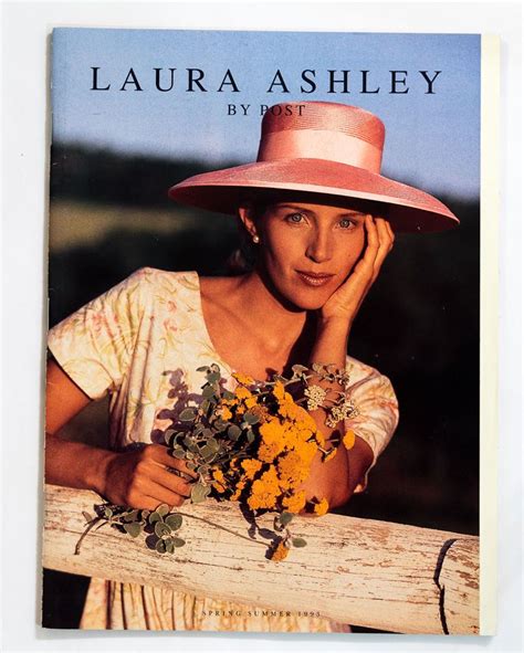 Rare Vintage Us Laura Ashley By Post Spring Summer 1993 Fashion