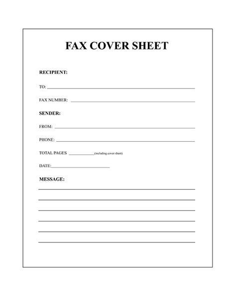 There is also a comments section to place any additional information. How To Fill Out A Fax Cover Sheet 5 Best STEPS - Printable ...
