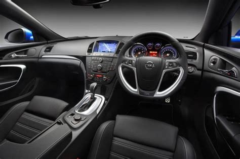 The slim, horizontal lines of the design continue in the interior. Opel Insignia OPC interior-1 - ForceGT.com