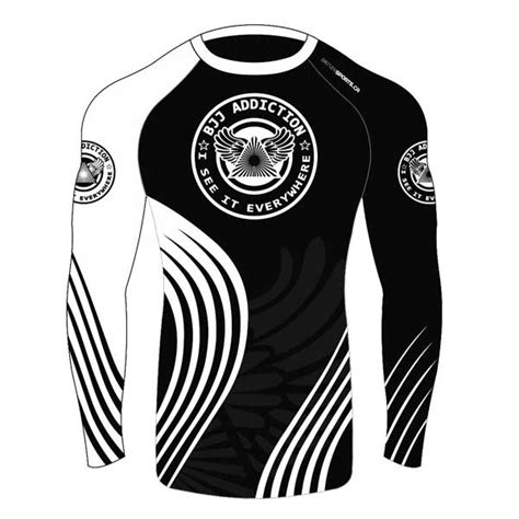 Bjj Rash Guard Long Sleeves Bjj Supplies Toronto Benza Sports