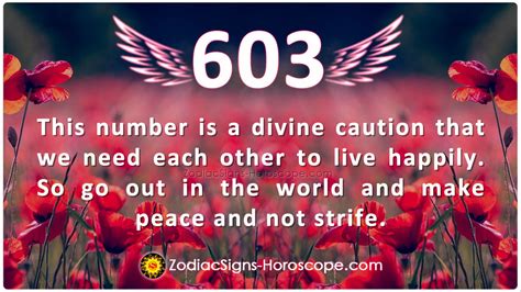 Angel Number 603 Meaning And Significance Purify Your Heart