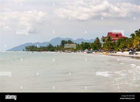 Pantai Cenang Beach Langkawi Island Malaysia Stock Photo Alamy