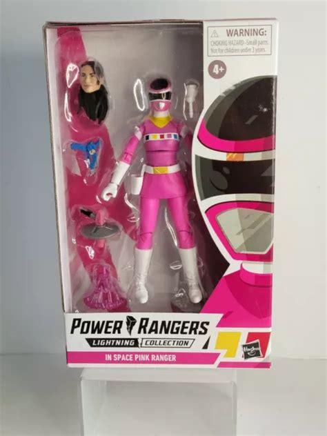 HASBRO POWER RANGERS Lightning Collection In Space Pink Ranger Action
