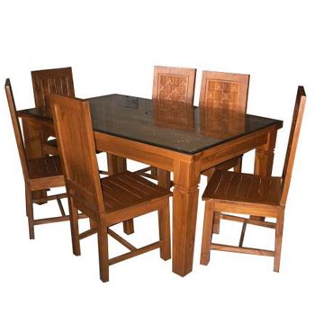 Selain memiliki fungsi tertentu, pemilihan meja itulah lima desain meja makan kayu yang unik dan minimalis. Desain Meja Makan Kayu Jati Klasik - Desain Rumah ...