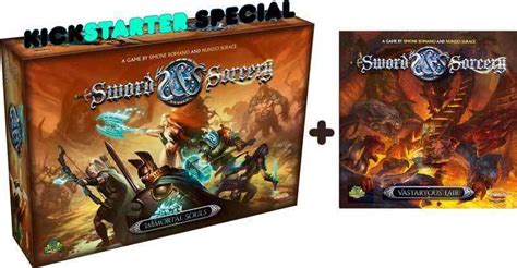 Sword And Sorcery Ancient Chronicles Gold Add On Kickstarter Board Game