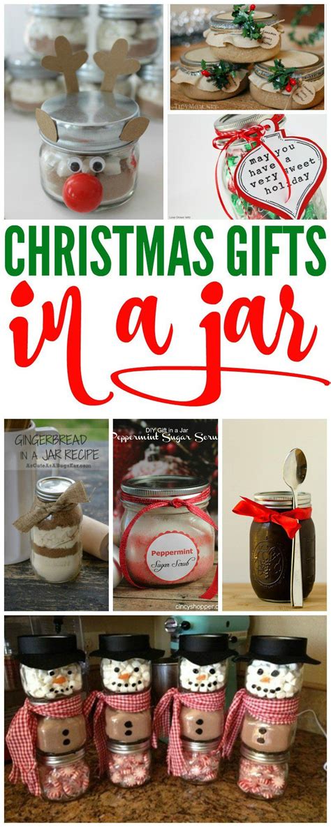 Unique cheap christmas gifts for friends. I have The Ultimate List of Christmas Gifts in a Jar for ...