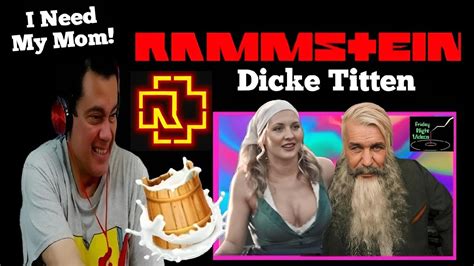 Rammstein Dicke Titten Reaction Youtube